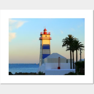 Cascais Lighthouse Posters and Art